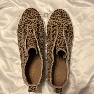 Cheetah loafers